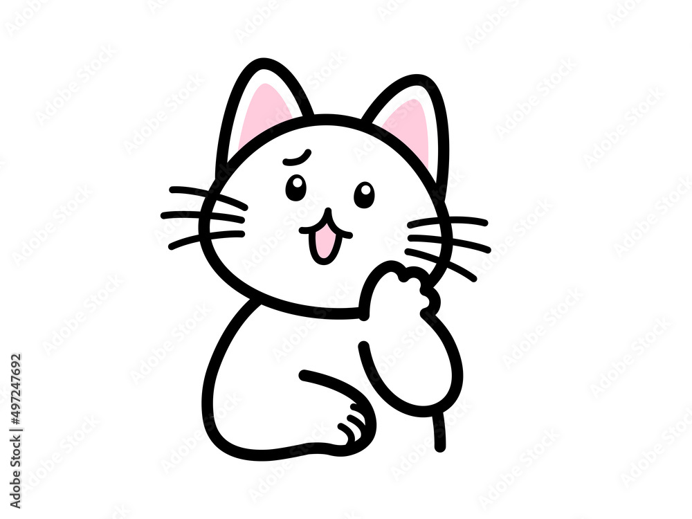 悩む猫 悩む猫