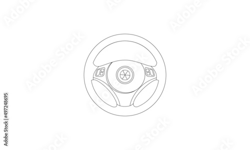 Steering line art vector. Line Drawing Steering Wheel Illustrations and Vectors. Steering wheel.