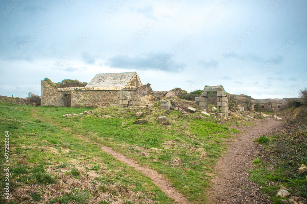Bretagne, Presqu'ile de Crozon, Fort de Kerviniou