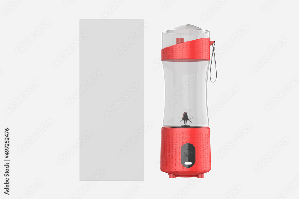 Portable Electric USB Juice Maker .Juicer Bottle Blender Grinder Mixer. 3d illustration Portable Electric USB Juice Maker .Juicer Bottle Blender Grinder Mixer. 3d illustration