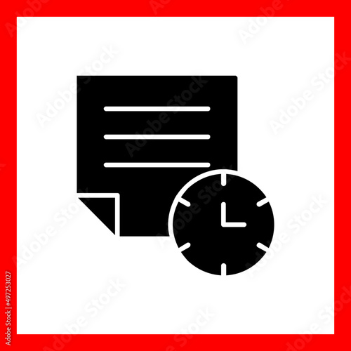 Time Vector Icon