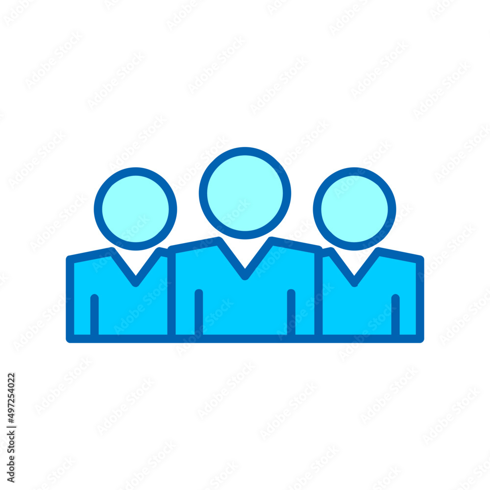 Team Vector Icon Team Vector Icon