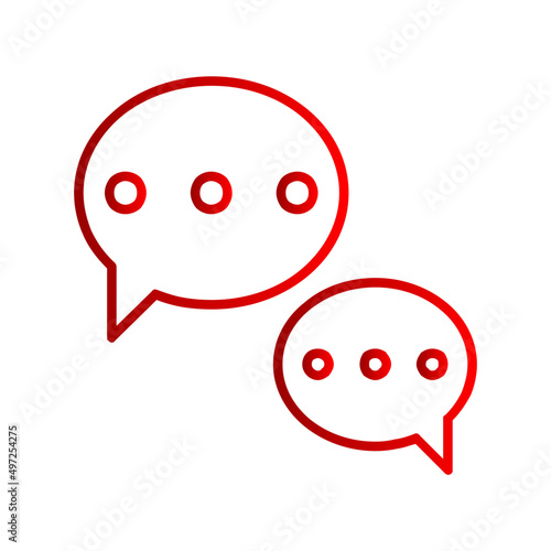 Speech Bubble Vector Icon