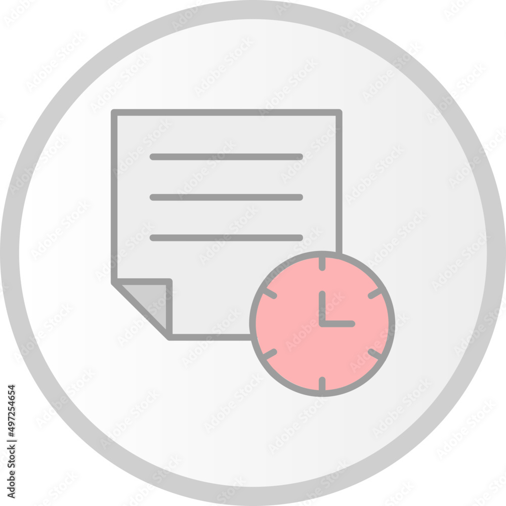 Time Vector Icon Time Vector Icon
