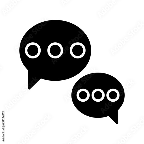 Speech Bubble Vector Icon