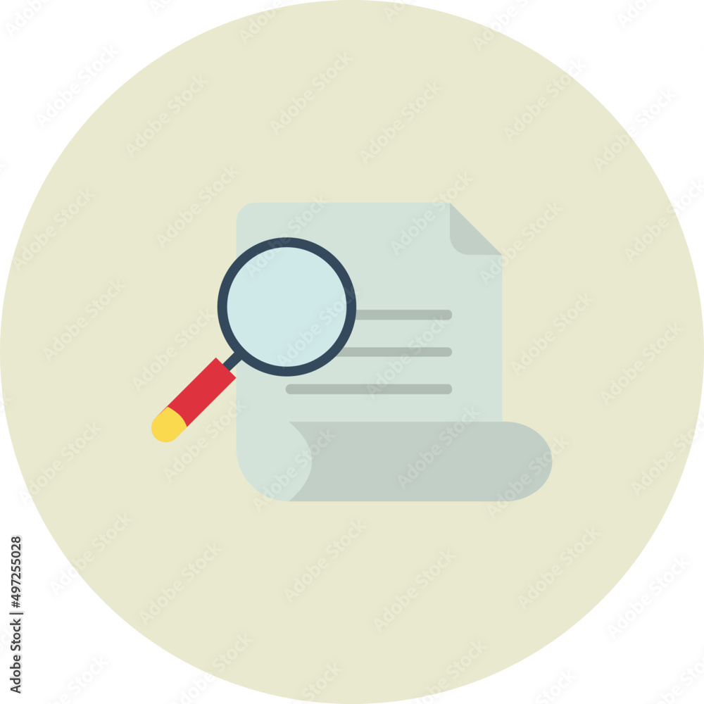 Quality Control Vector Icon Quality Control Vector Icon