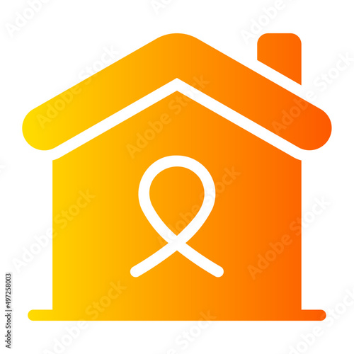 shelter gradient icon