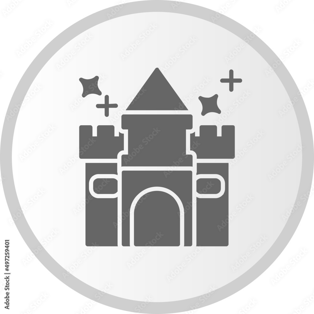 Castle Vector Icon Castle Vector Icon