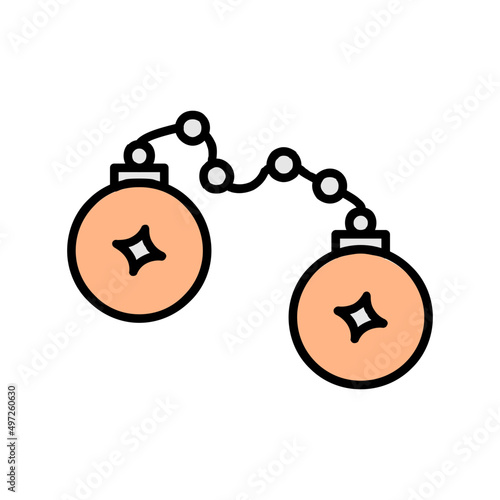 Handcuffs Vector Icon