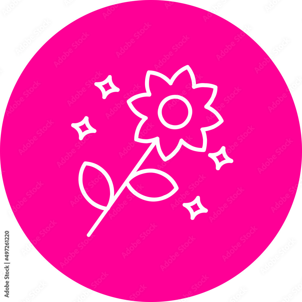 Flower Vector Icon Flower Vector Icon