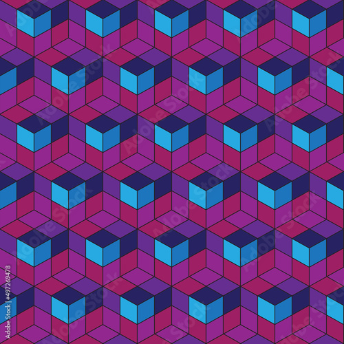 Seamless repeating isometri...