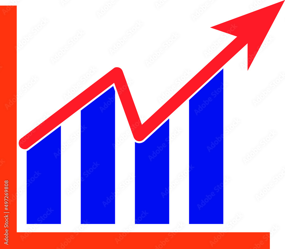 Simple diagram and graphs icon, logo on white background.eps Simple diagram and graphs icon, logo on white background.eps