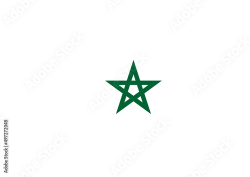 étoile pentagramme maroc