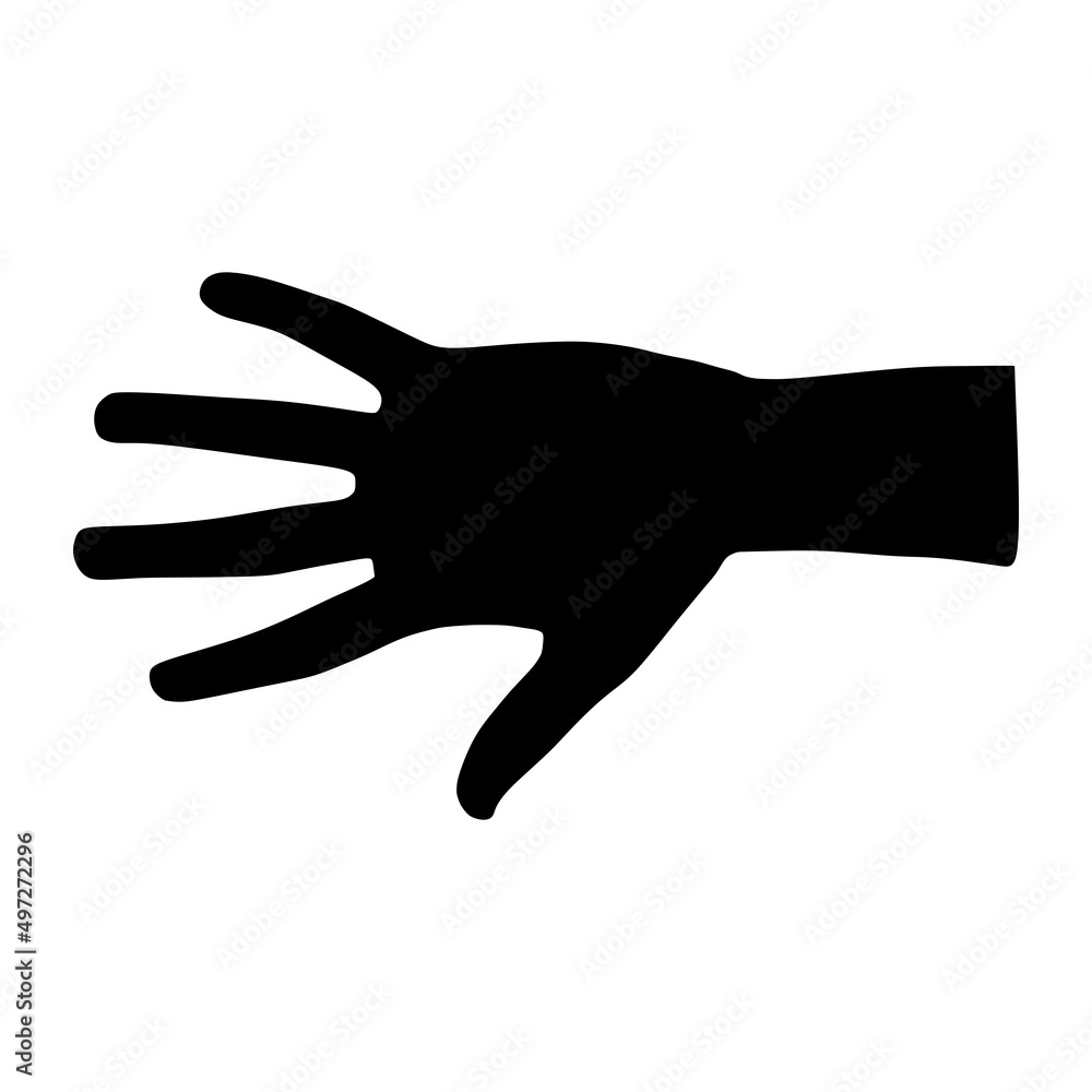 Palm, Hand icon filled flat sign, solid pictogram isolated on white, logo illustration.Hand icon. Human hand black silhouette. illustration.Silhouette model palm people. Drawn in Red isolated. Palm, Hand icon filled flat sign, solid pictogram isolated on white, logo illustration.Hand icon. Human hand black silhouette. illustration.Silhouette model palm people. Drawn in Red isolated.