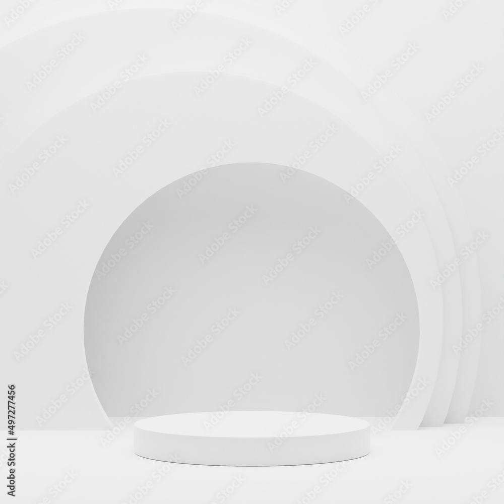 white cylinder display abstract minimal geometric podium product package mock up presentation show cosmetic stage pedestal platform studio background. 3d rendering. white cylinder display abstract minimal geometric podium product package mock up presentation show cosmetic stage pedestal platform studio background. 3d rendering.
