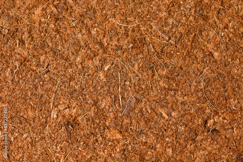 Photography coconut coir compost sustainable potting up media background