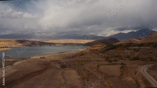 Aerial, Tolors Reservoir, Armenia photo