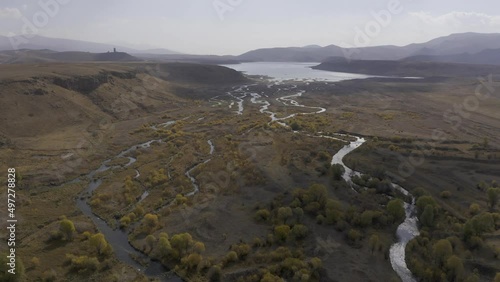 Aerial, Armenian Landscapes Around Sjunik photo