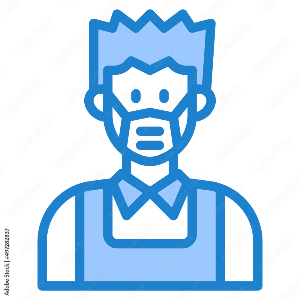 avatar blue style icon avatar blue style icon