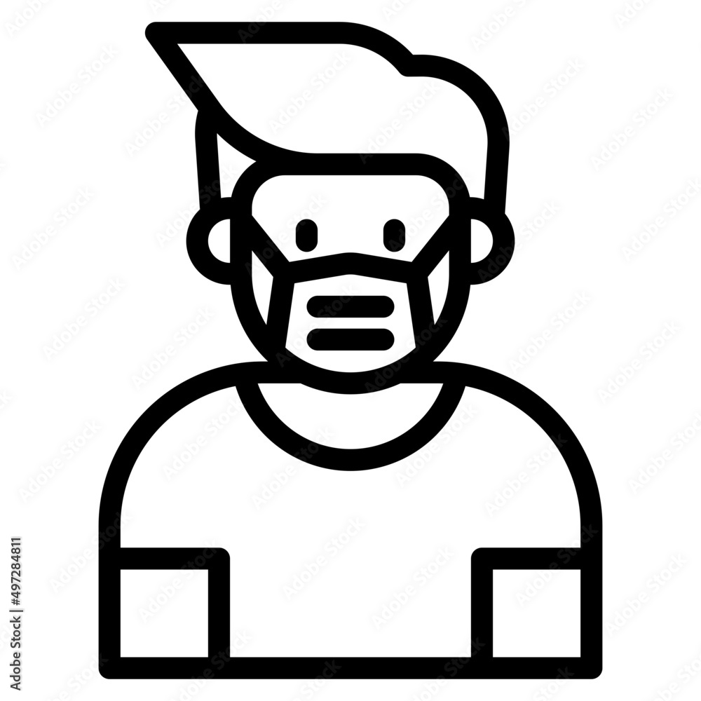 childen outline style icon childen outline style icon