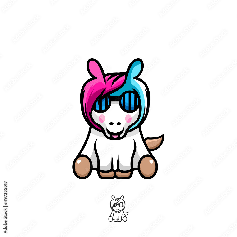 Cute rabbit animal design vector Cute rabbit animal design vector