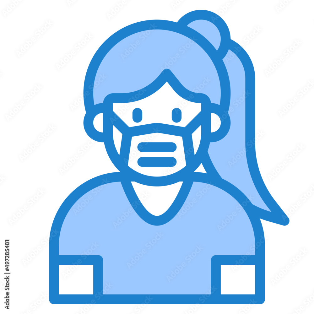 girl blue style icon girl blue style icon