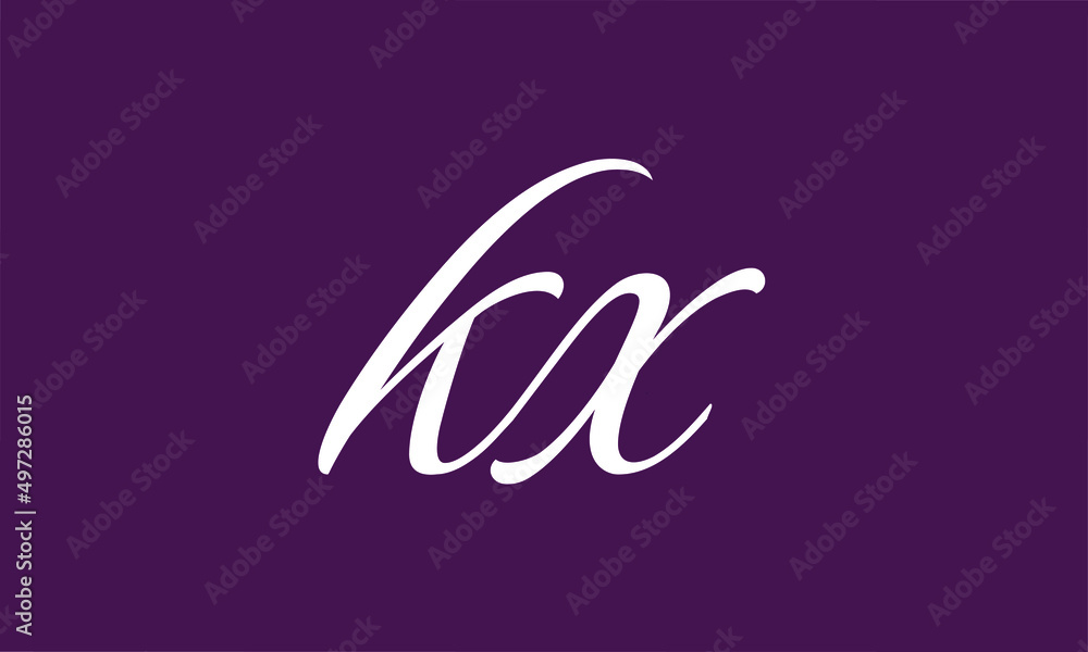 initials alphabet logo icon vector KX initials alphabet logo icon vector KX