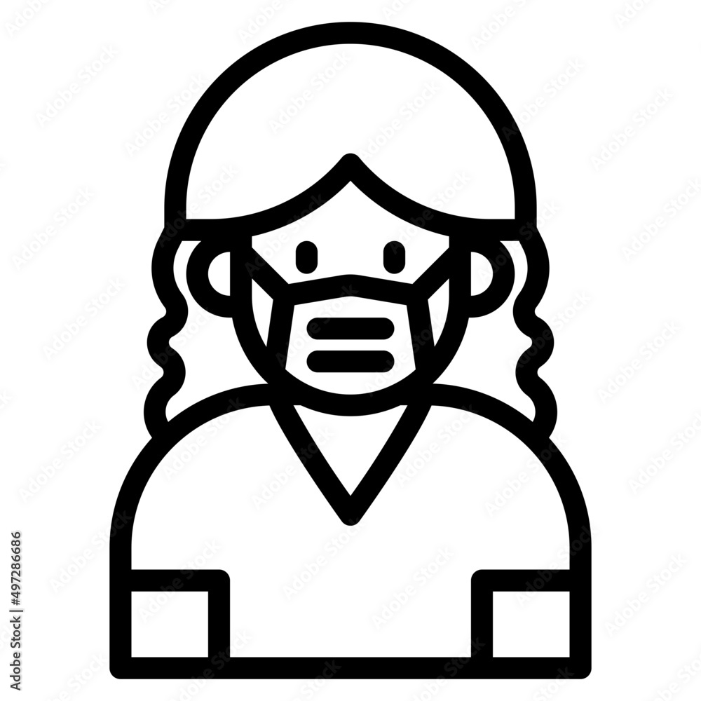 childen outline style icon childen outline style icon