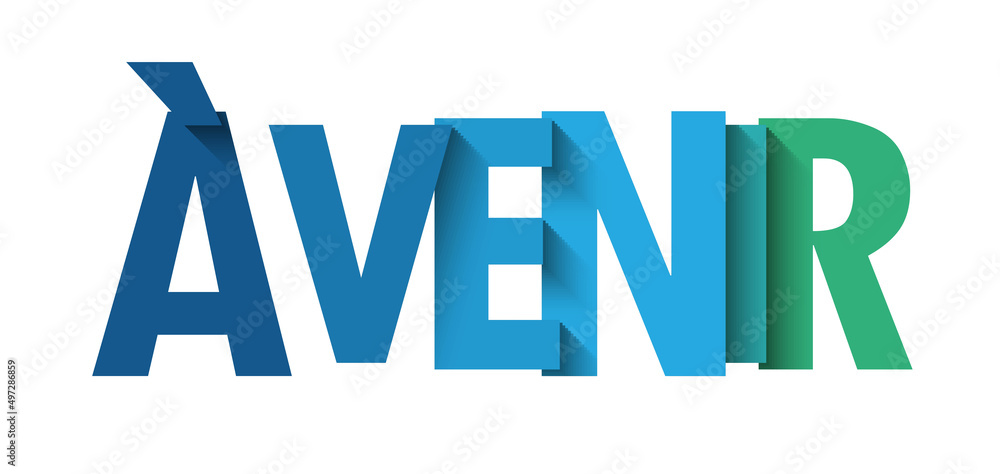 Bannière typographique A VENIR Bannière typographique A VENIR