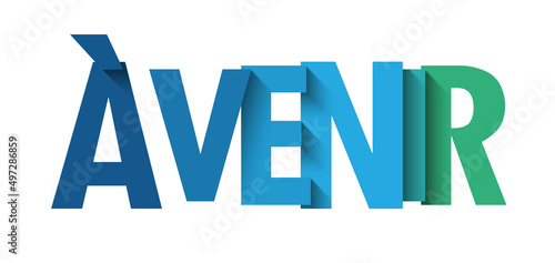 Bannière typographique A VENIR