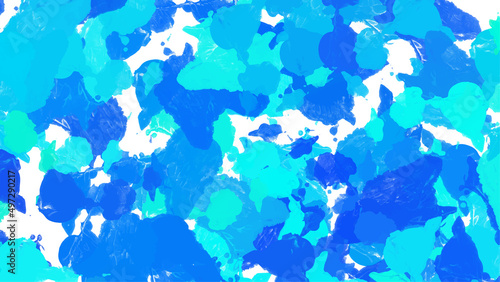 Blue watercolor background for your design  watercolor background concept  vector.