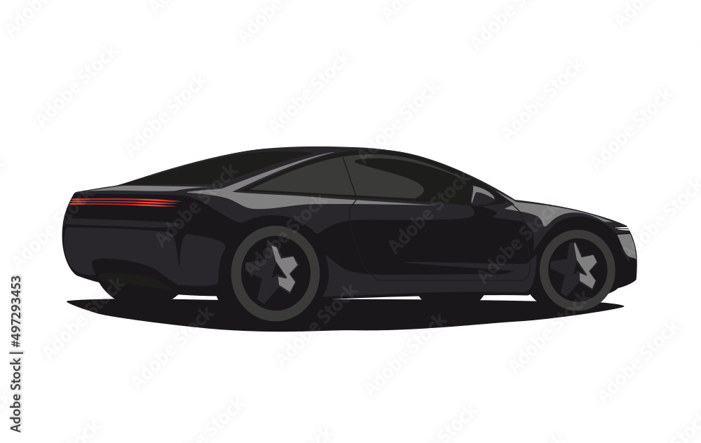 Schwarzes Auto