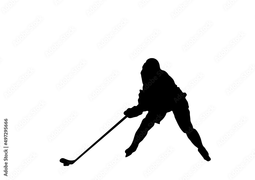 Fototapeta premium ice hockey