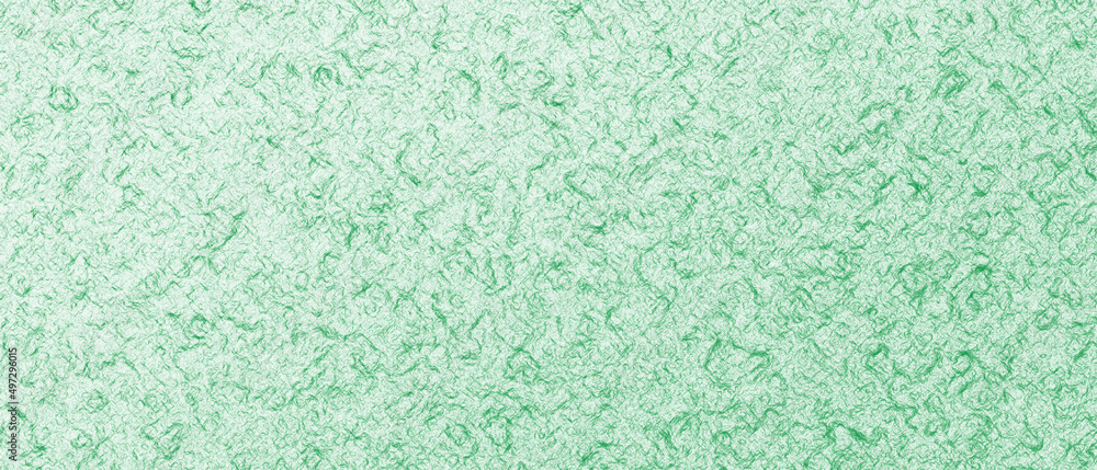 Obraz premium Beautiful green carpet background, abstract background with carpet texture in light blue color. Banner for arts, clothing, textile sector. Invitation, wallpaper, headers, website, print ads