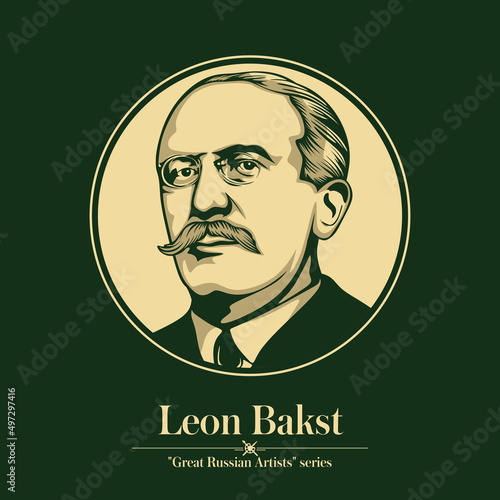 Great Russian artist. Leon Bakst was a Russian painter and scene and costume designer of Belarusian origin.
