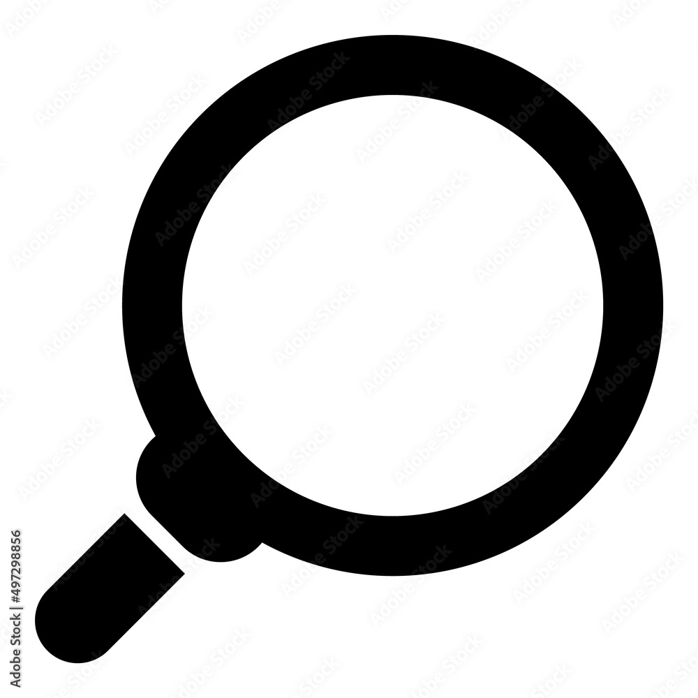 Magnify Flat Icon Isolated On White Background Magnify Flat Icon Isolated On White Background