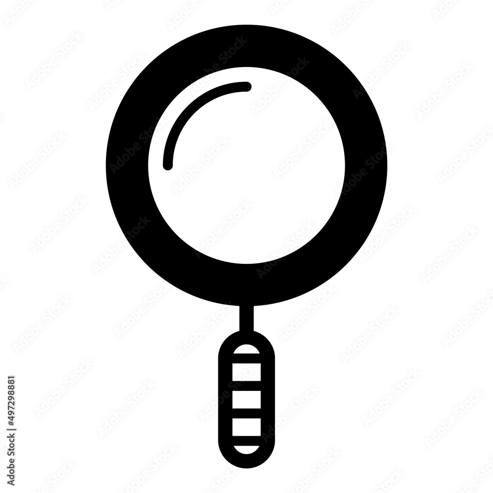 Magnify Flat Icon Isolated On White Background Magnify Flat Icon Isolated On White Background
