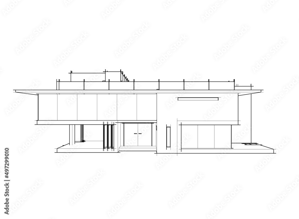 house plan sketch
