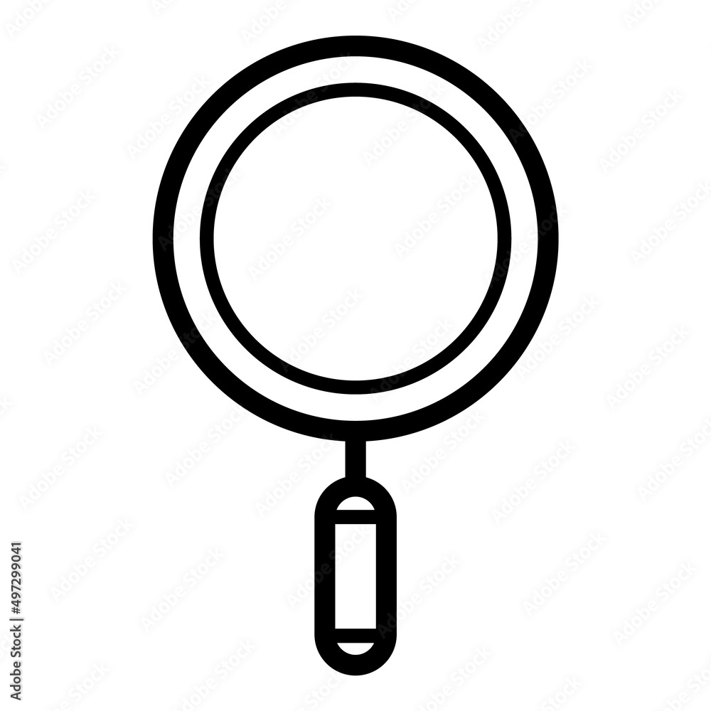 Magnify Flat Icon Isolated On White Background Magnify Flat Icon Isolated On White Background