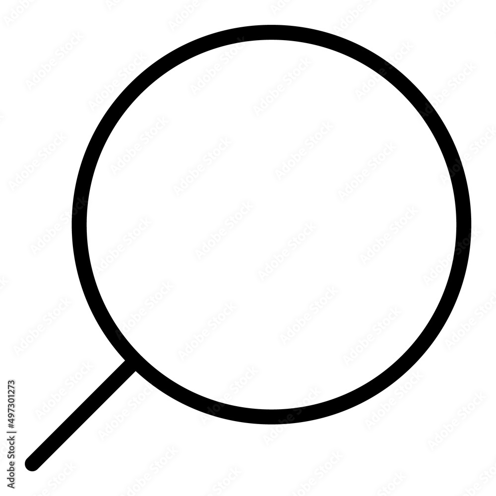 Magnify Search Flat Icon Isolated On White Background Magnify Search Flat Icon Isolated On White Background