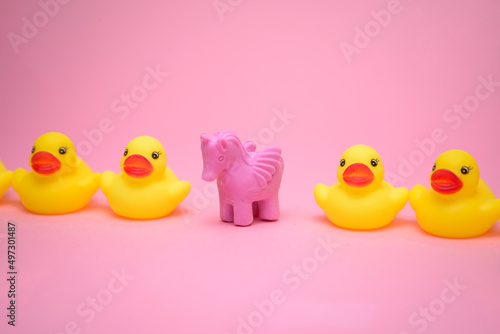 Don't call me a duck, said the unicorn