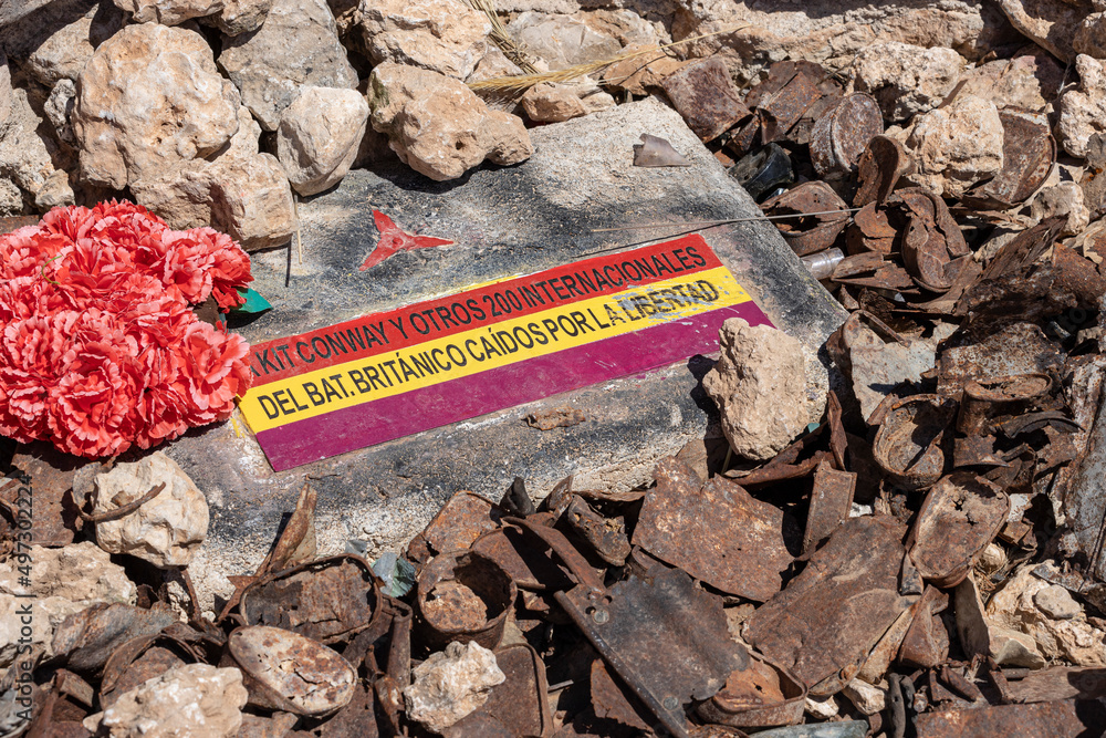 Kit Conway memorial at suicide hill