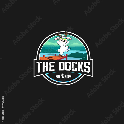 The Docks Rabbit Logo