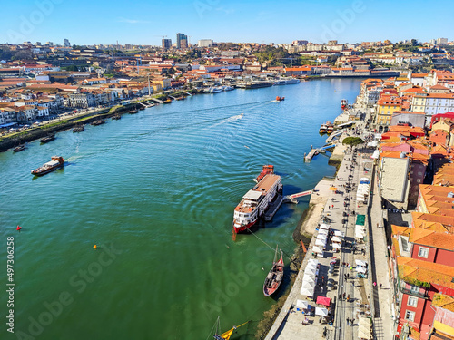Porto Douro river boats Portugal