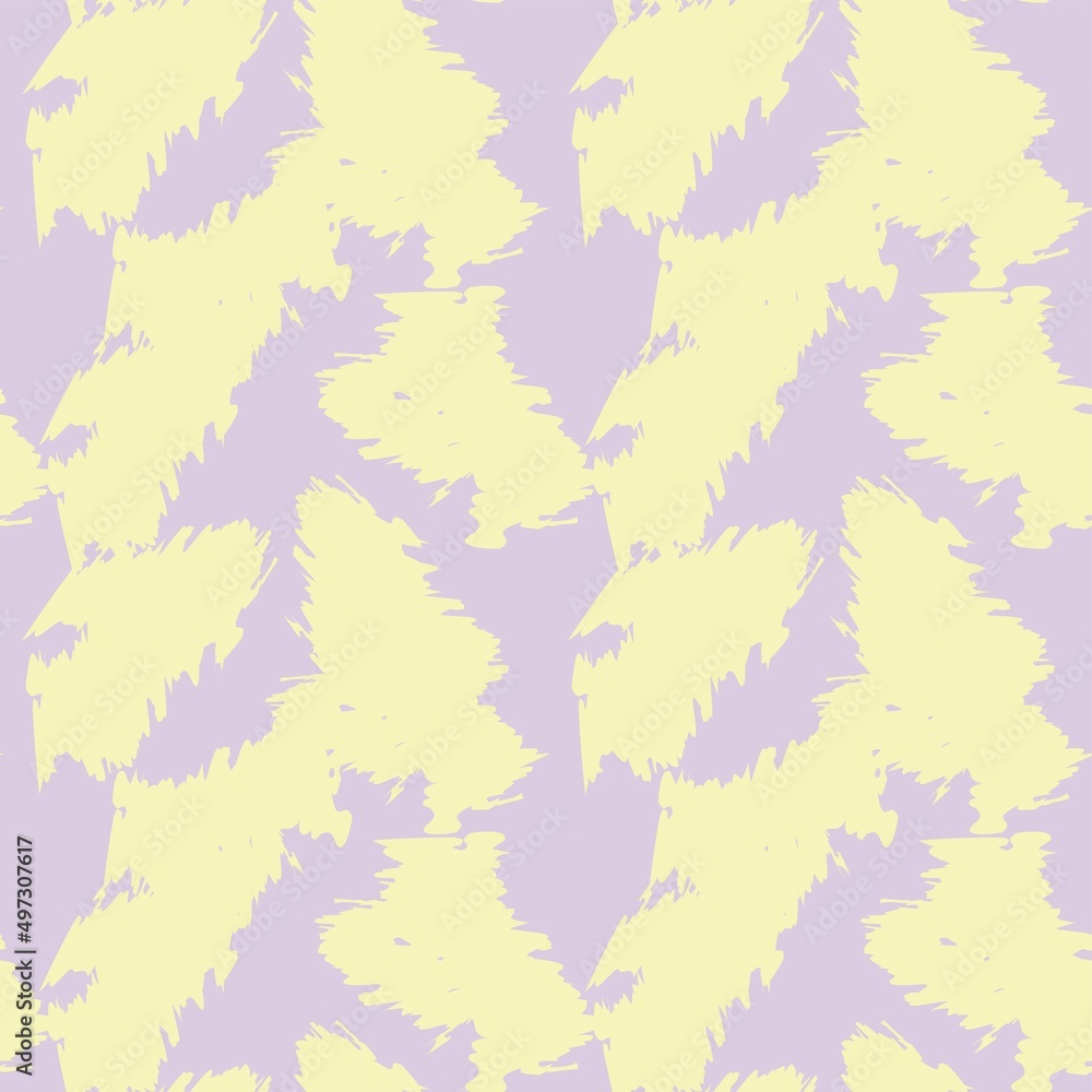 Obraz premium Abstract Brush Strokes Seamless Pattern Design