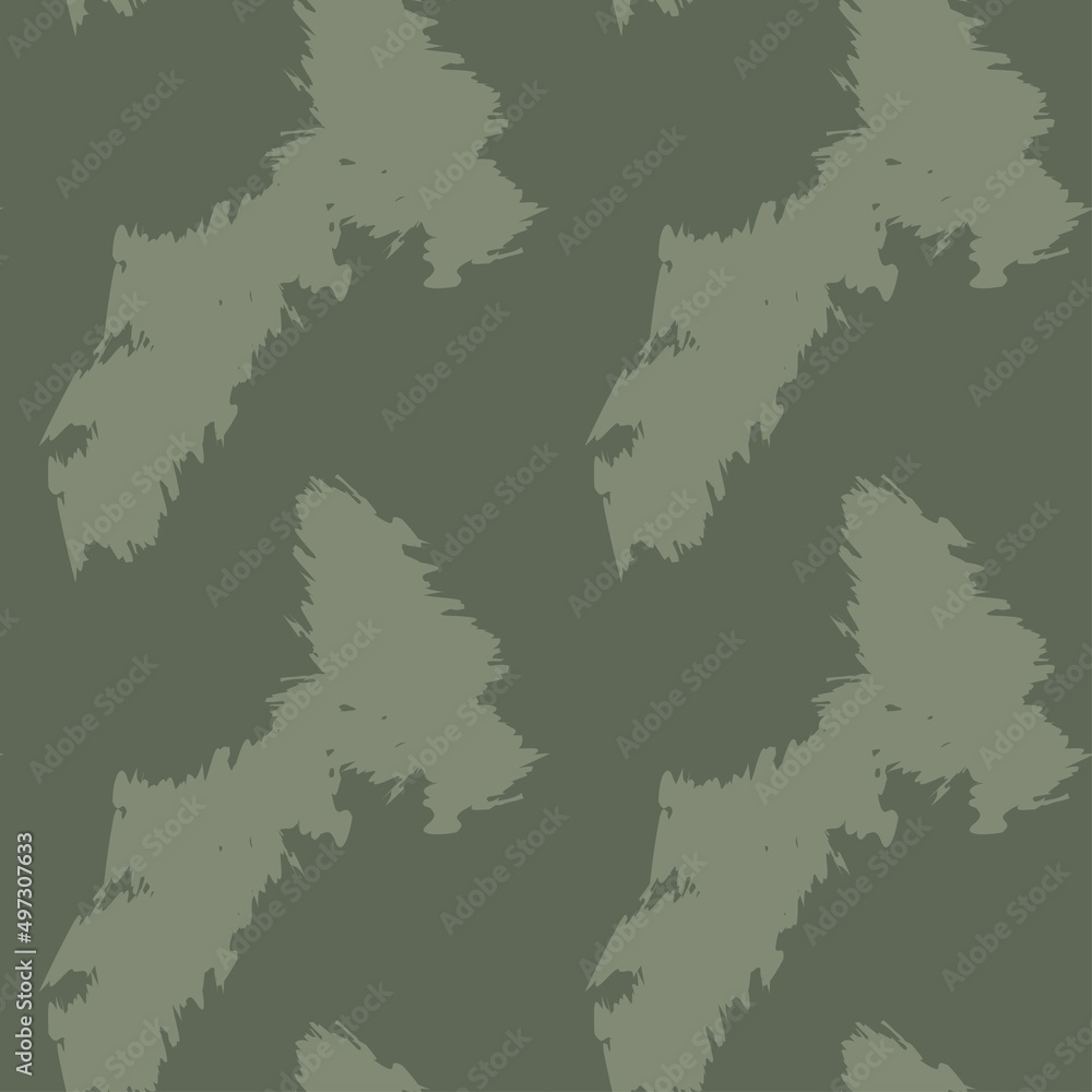 Abstract Brush Strokes Seamless Pattern Design