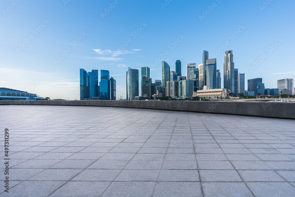 downtown city skyline