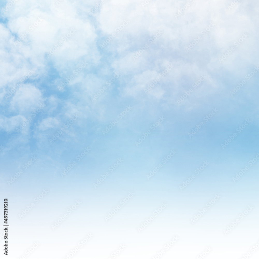 Blue sky with white cloud. The summer heaven is colorful clearing day Good weather and beautiful nature in the morning. Blue sky with white cloud. The summer heaven is colorful clearing day Good weather and beautiful nature in the morning.