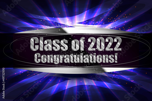 Class of 2022 greeting card.