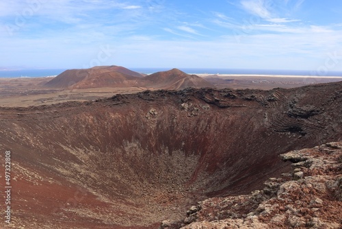 Calderon Hondo, wulkan na Fuerteventura